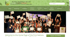 Desktop Screenshot of fnhma.ca